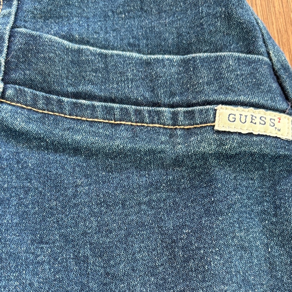 90s Vintage Guess Blue Denim Apparel - Picture 2 of 10